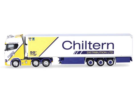 Ho Camion Semi Remorque Frigo Scania Cs Hd X Chiltern Echelle Ho