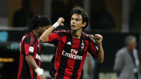 Settembre Pippo Inzaghi Segna Il Suo Primo Gol Nel Milan