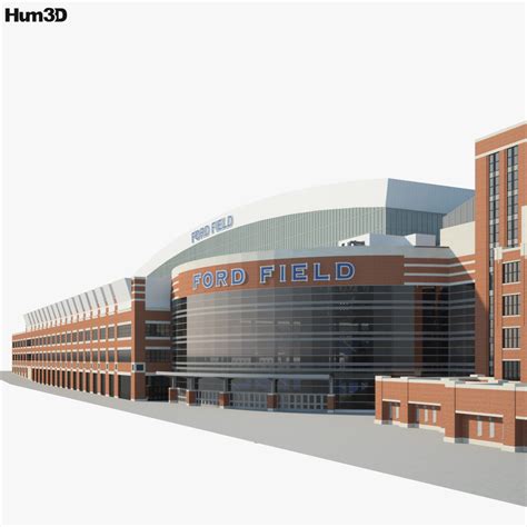 Ford Field 3D model - Download Free 3D models