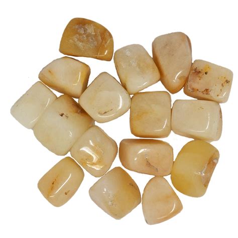 Yellow Aventurine Tumbled Stones Yellow Aventurine Crystal Natures