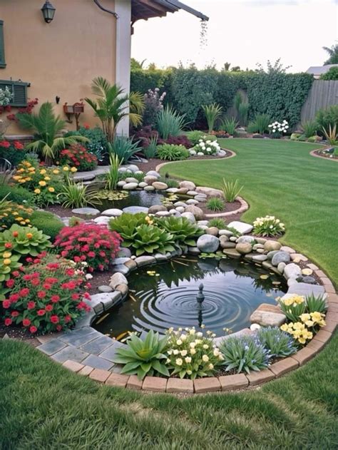 Pin By Sukran Amal On Pins By You In 2024 Garden Design Garden Pond