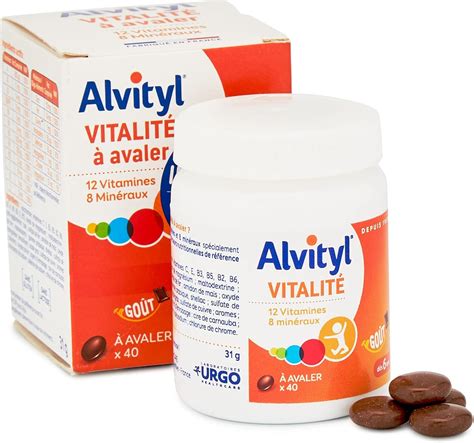 Alvityl Comprimés Vitalité 12 Vitamines Et 8 Minéraux Dès 6 Ans