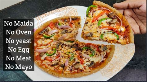 100 ATTA PIZZA In KADHAI PIZZA Recipe With Sauce In Tamil Homemade