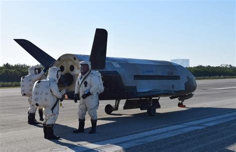 X B Orbital Test Vehicle Lands At Kennedy Space Center Air Force