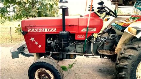 🚜🚜💯💯swaraj 855 Old Model On Performance On Hedmba Threshar 💯💯 Youtube