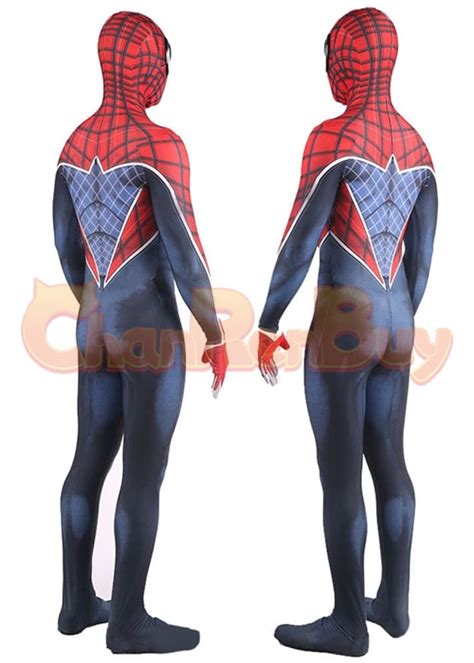 Ps4 Spider Man Spider Punk Costume Cosplay Bodysuit Chaorenbuy Cosplay