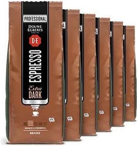 Douwe Egberts Koffiebonen Espresso Bonen Extra Dark Roast X Kg