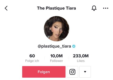 Plastique Tiara Just Reached 10 Million Followers On Tiktok The First