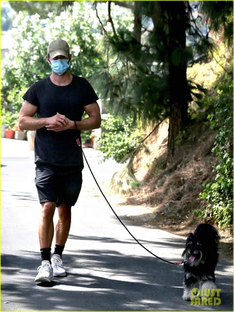 Chace Crawford Shows Off Bulging Biceps While Walking His Dog Photo