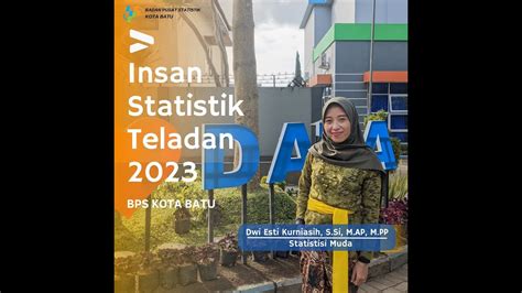 Insan Statistik Teladan Badan Pusat Statistik Kota Batu Tahun