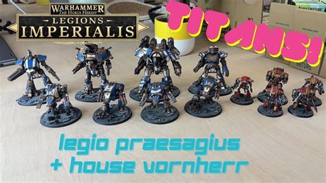 Legio Praesagius Showcase My Adeptus Titanicus Legions Imperialis