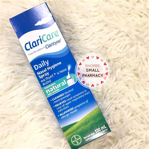 ClariCare Daily Nasal Hygiene Spray 100ml 919521 Shopee Malaysia