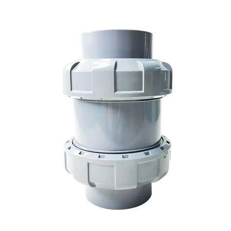 Cpvc Double Ball Check Valvecorrosion Resistant One Way Check Valve