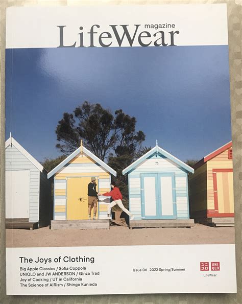 Uniqlo Lifewear Magazine No Sofia Coppola Jw Anderson Shingo