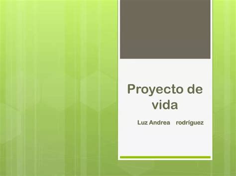 Ppt Proyecto De Vida Powerpoint Presentation Free Download Id 4333832