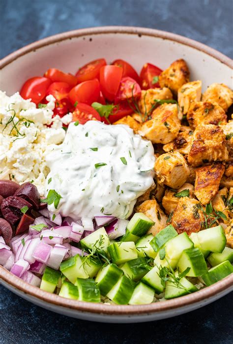 Chicken Gyro Bowls Recipe Runner