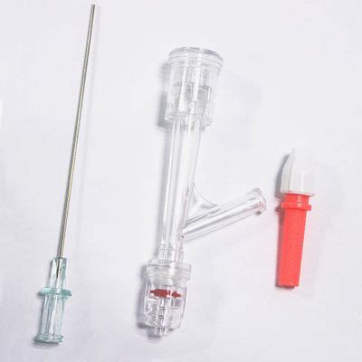 Disposable Y Connector Push Pull Hemostasis Valve Set Ortus Medi Tech