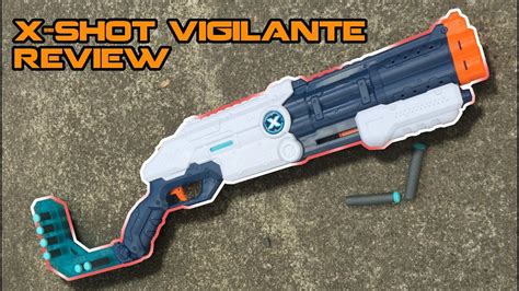 The Best Looking Shotgun Blaster Yet Zuru X Shot Vigilante Review Walcom S7 Youtube