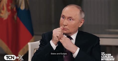 Video Cum S A Folosit Vladimir Putin De Habarnistul Tucker Carlson