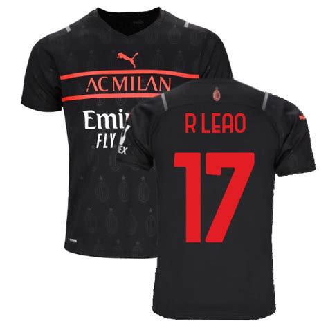 2021 2022 AC Milan Third Shirt R LEAO 17 Fruugo UK