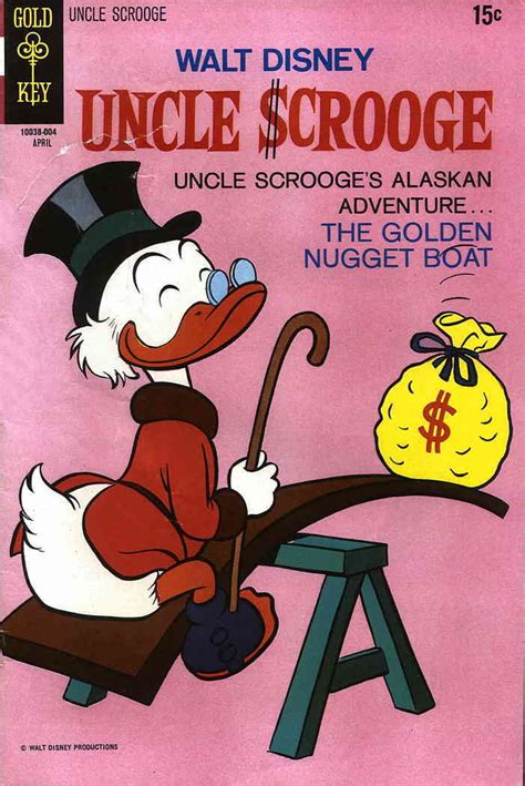 Uncle Scrooge Walt Disney 86 VG Gold Key Low Grade Comic