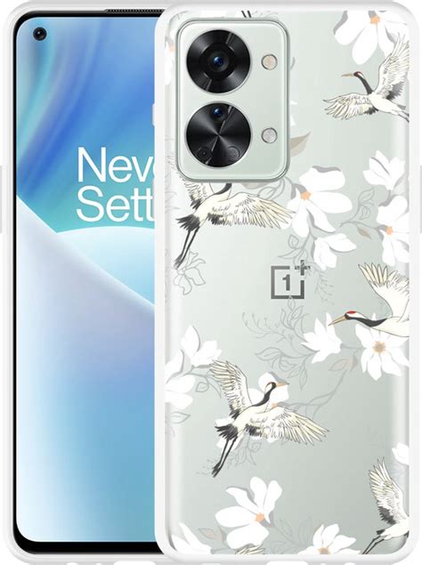 Oneplus Nord T Hoesje White Bird Designed By Cazy Bol