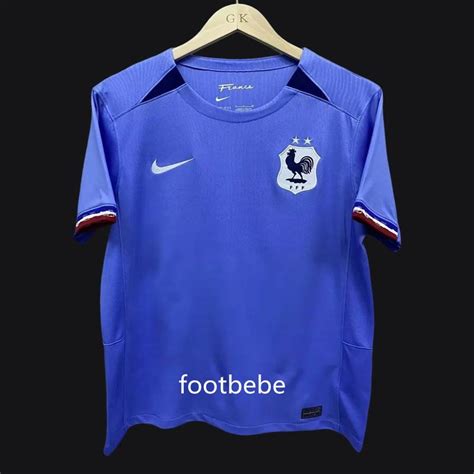 Maillot France 2023 2024 Domicile Bleu Footbebe