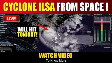 Cyclone Ilsa 2023 Update Cyclone Ilsa Tracking Map Cyclone Ilsa