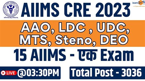 Cre Aiims Notification Out Ii Total Post Ii Know Complete