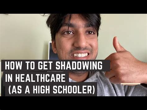 Email Template For Shadowing Opportunities In Healthcare YouTube