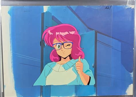 バブルガムクライシス セル画 ネネロマノーヴァ Bubblegum Crisis Cel Nene Romanova