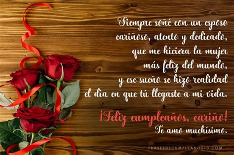 Frases de cumpleaños para un ESPOSO 150 Mensajes2021