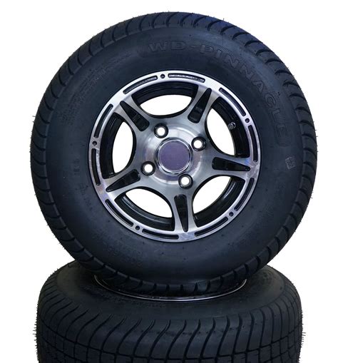 Sell 205/65-10 Comfort Ride Golf Cart Tires and Wheels Set (4) in ...