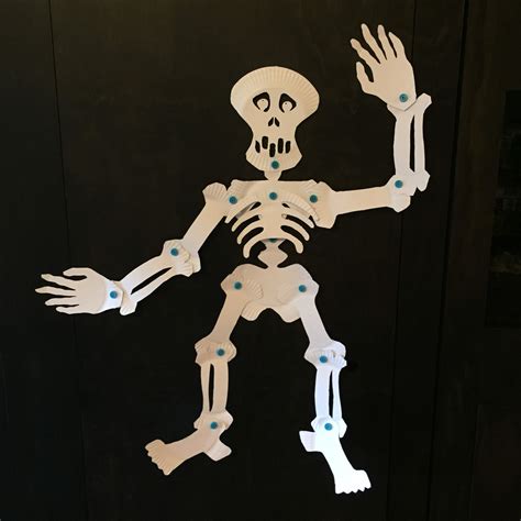 Paper Plate Skeleton – Makedo Hub