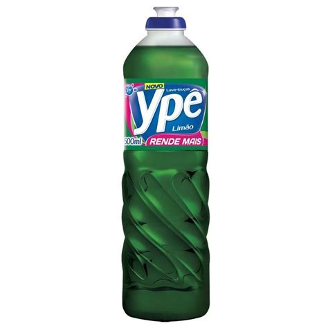 Detergente Liquido Ype Limao Embalagem 24X500 ML Preço Unitário R 2