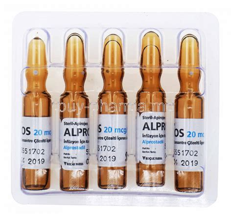 Buy Alpros 20mcg Injection Alprostadil Online