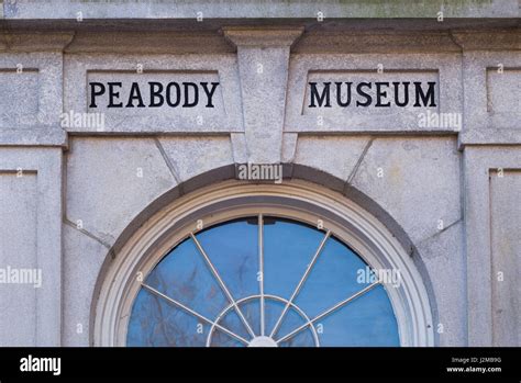 Usa Massachusetts Salem Peabody Essex Museum Exterior Of The Old