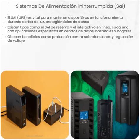 Cuáles son los diferentes tipos de sistemas UPS y sus aplicaciones