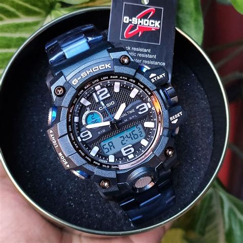 CASIO G SHOCK DW 1523 DW1523 Full Metal Series NAVY BLUE Stainless