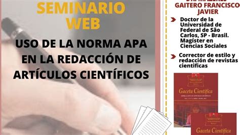 Uso De La Norma Apa En La Redacción De Artículos Científicos Youtube