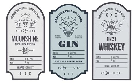 Printable Liquor Label Template Printable Word Searches