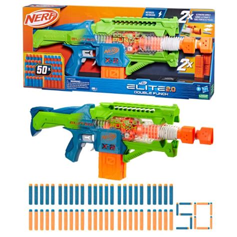 Jual Nerf Elite 20 Double Punch Motorized Blaster Original Hasbro