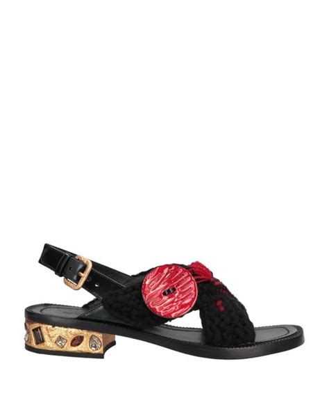Prada Sandals In Black Lyst