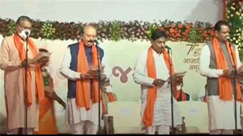 Gujarat Cm Bhupendra Patels Cabinet Sworn In Check Full List Of