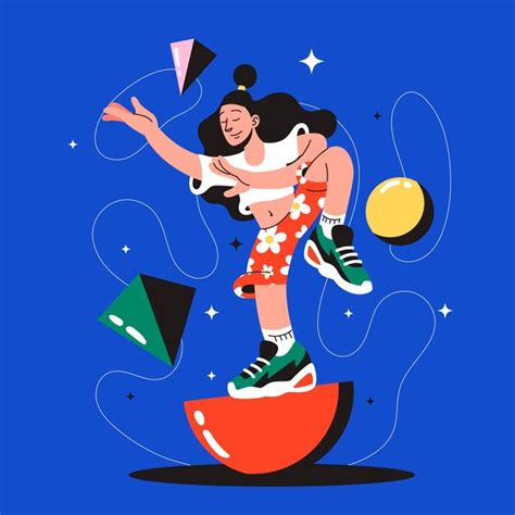 Free Vector | Hand drawn stability concept illustration
