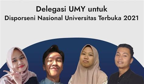 Empat Mahasiswa HI UMY Raih Juara Umum Disporseni Nasional FISIPOL UMY