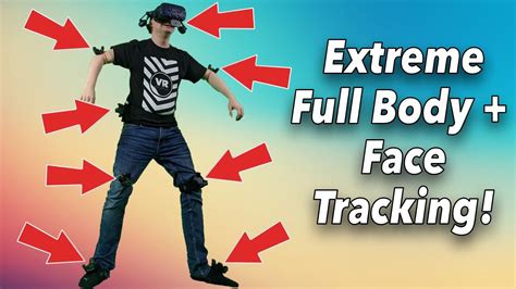 Extremely Full Body Tracking With 7 Vive Trackers And Vive Facial