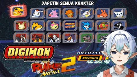 Bisa Gak Ya Dapetin Semua Karakter Dalam Satu Stream Digimon Rumble