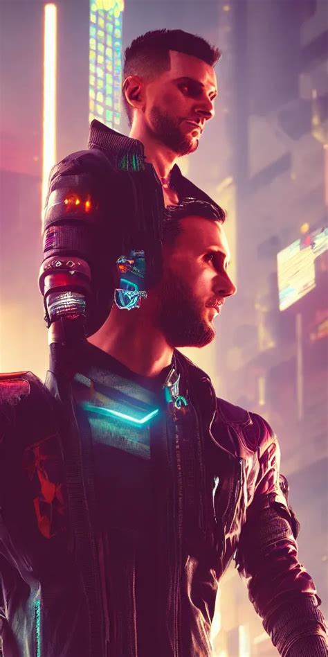 Ultra Realistic Cyberpunk Messi Cyberpunk 2077 Stable Diffusion