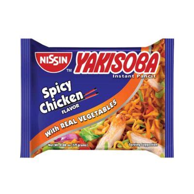 Nissin Yakisoba Spicy Chicken G Metro Tagaytay Supermarket